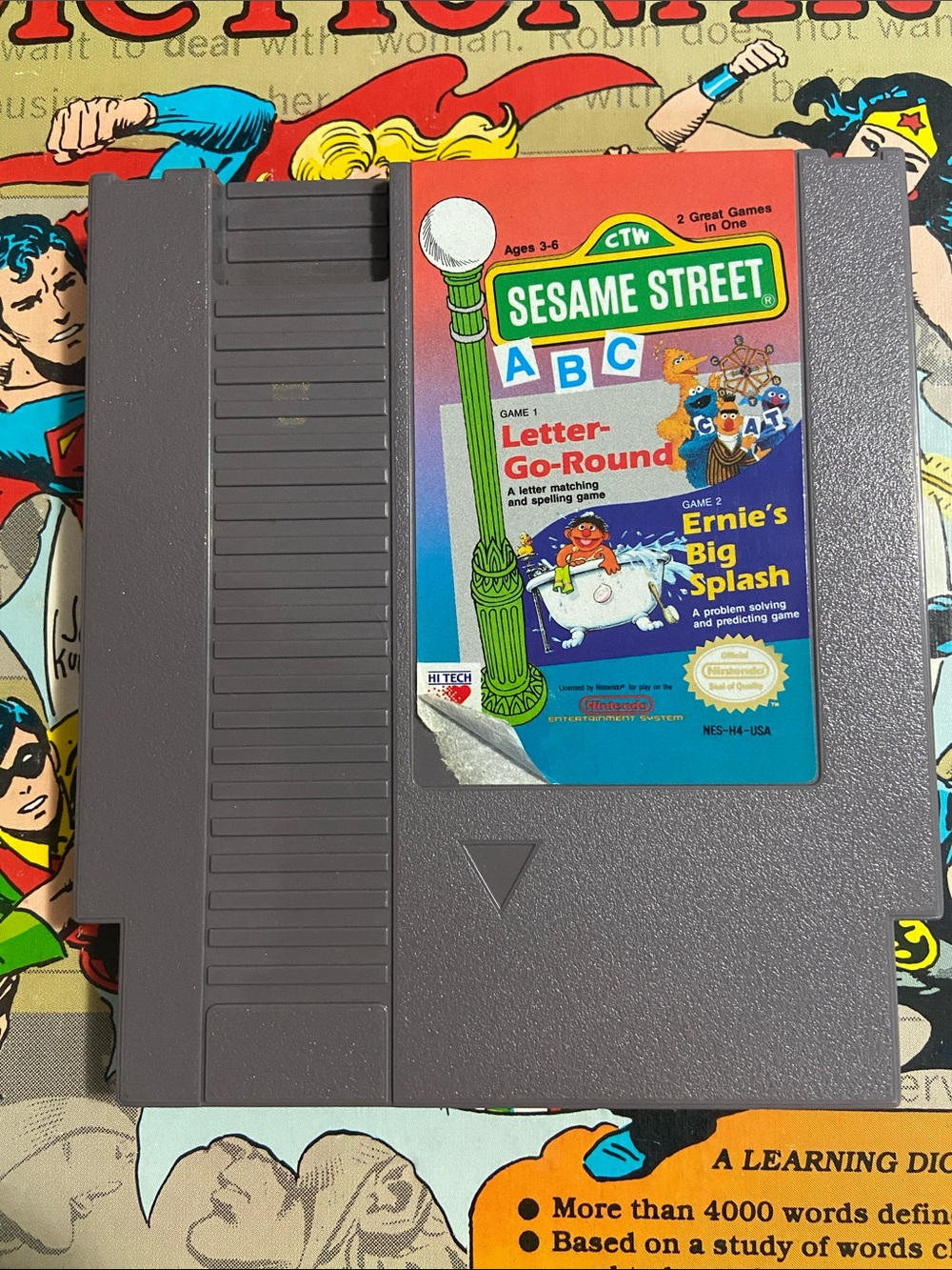 Sesame Street ABC (Nintendo Entertainment System, 1991)